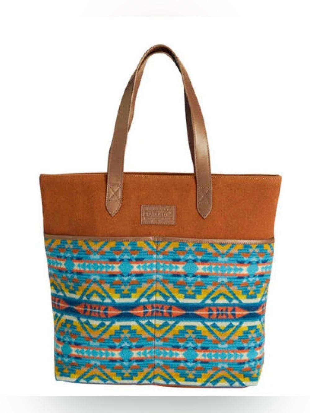 Pendleton- Women's Wool Alto Mesa Market Tote - Picture 11 of 12